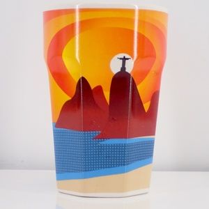Rio de Jeneiro Jesus Statue op Brazil by Oxford Matte Coffee Mug Cup Caipirinha